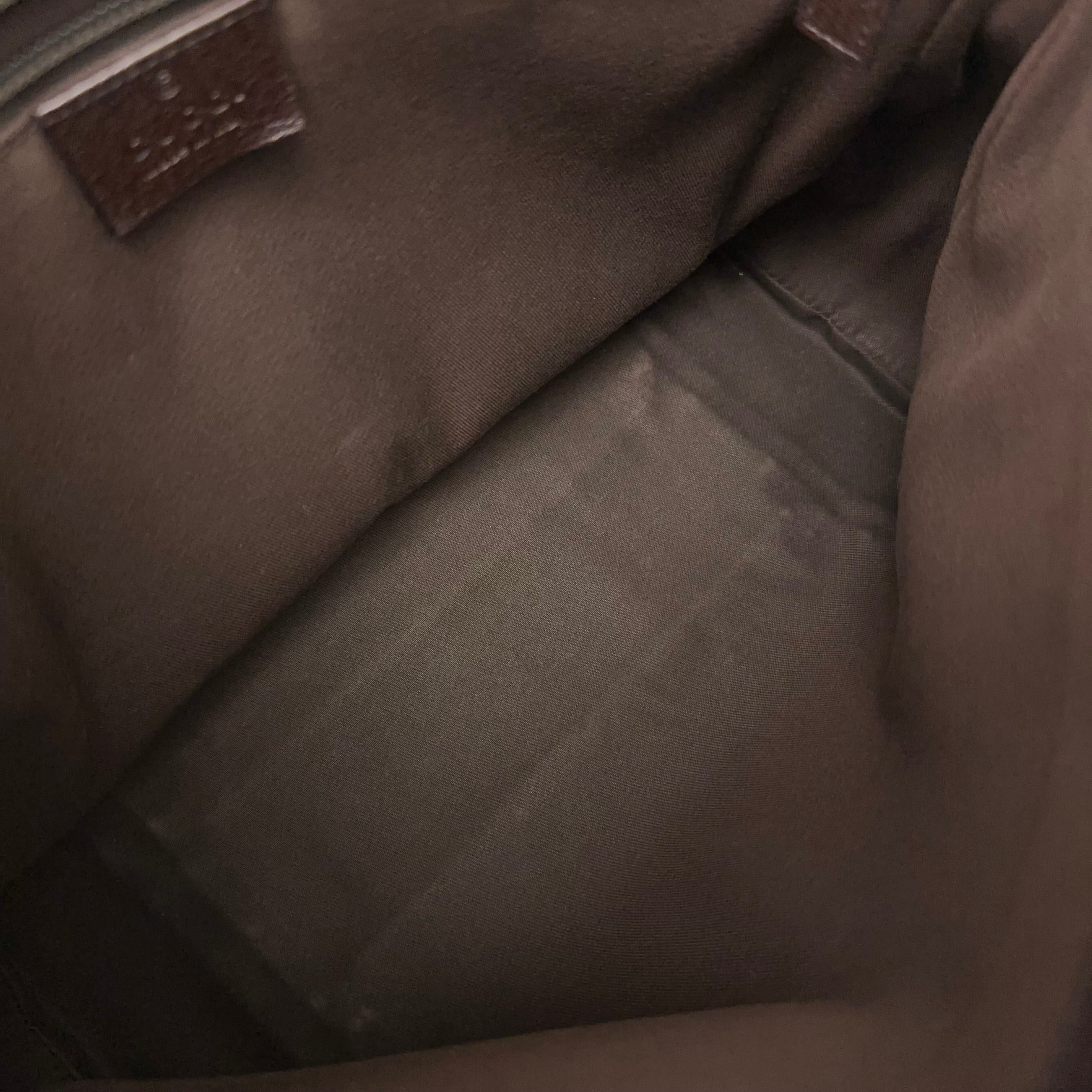 Brown GG Web Crossbody