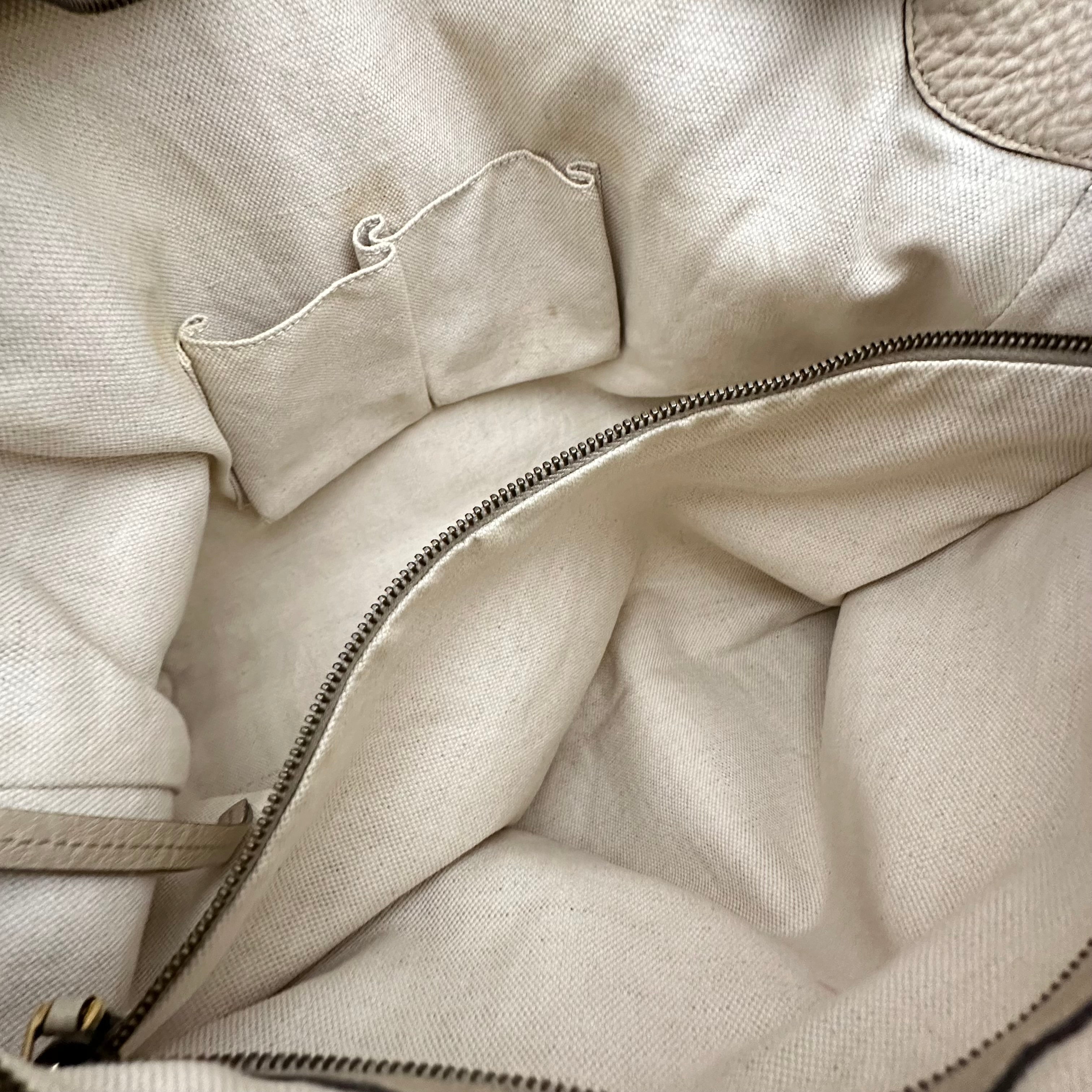 Ivory GG Tote