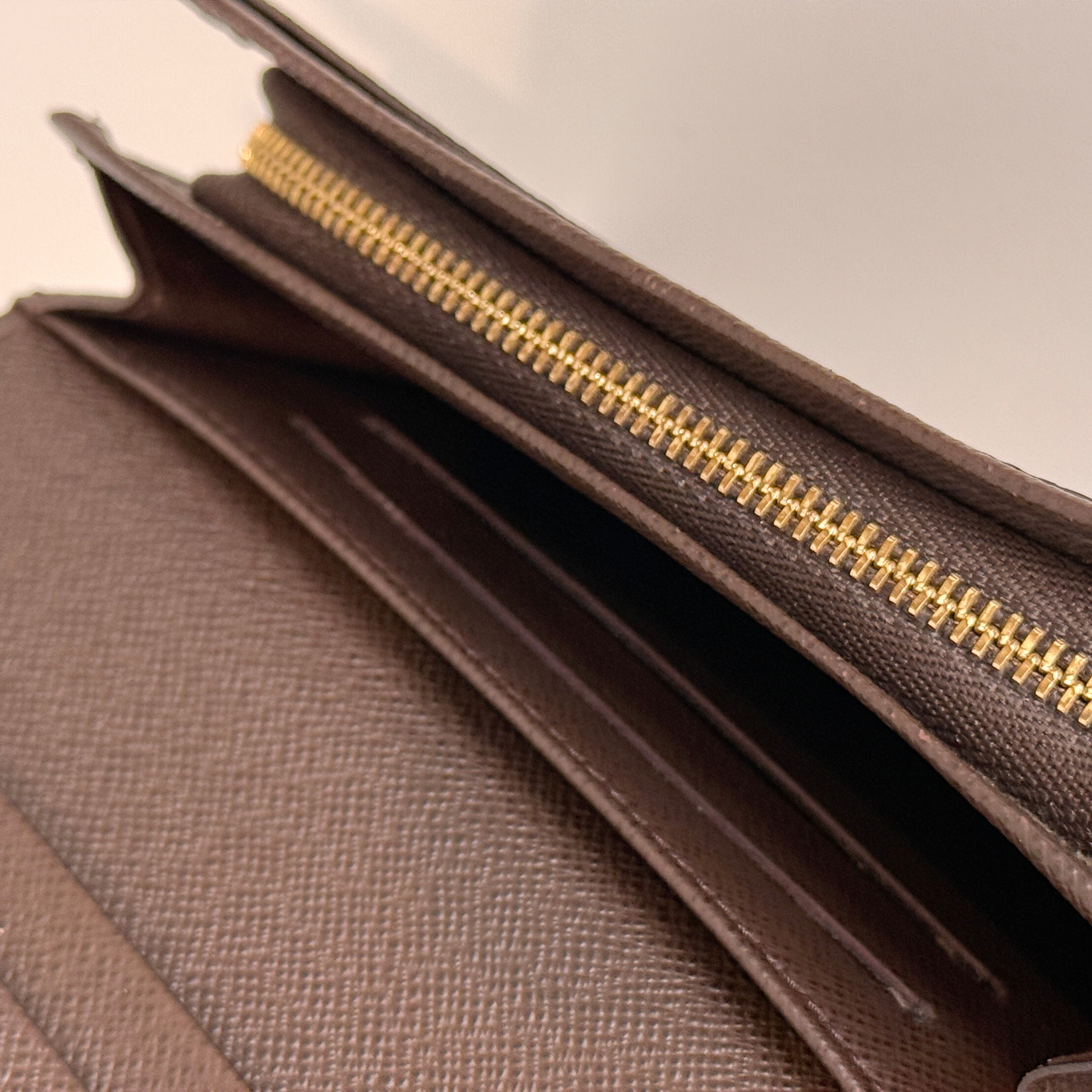 Damier Ebene Compact Wallet