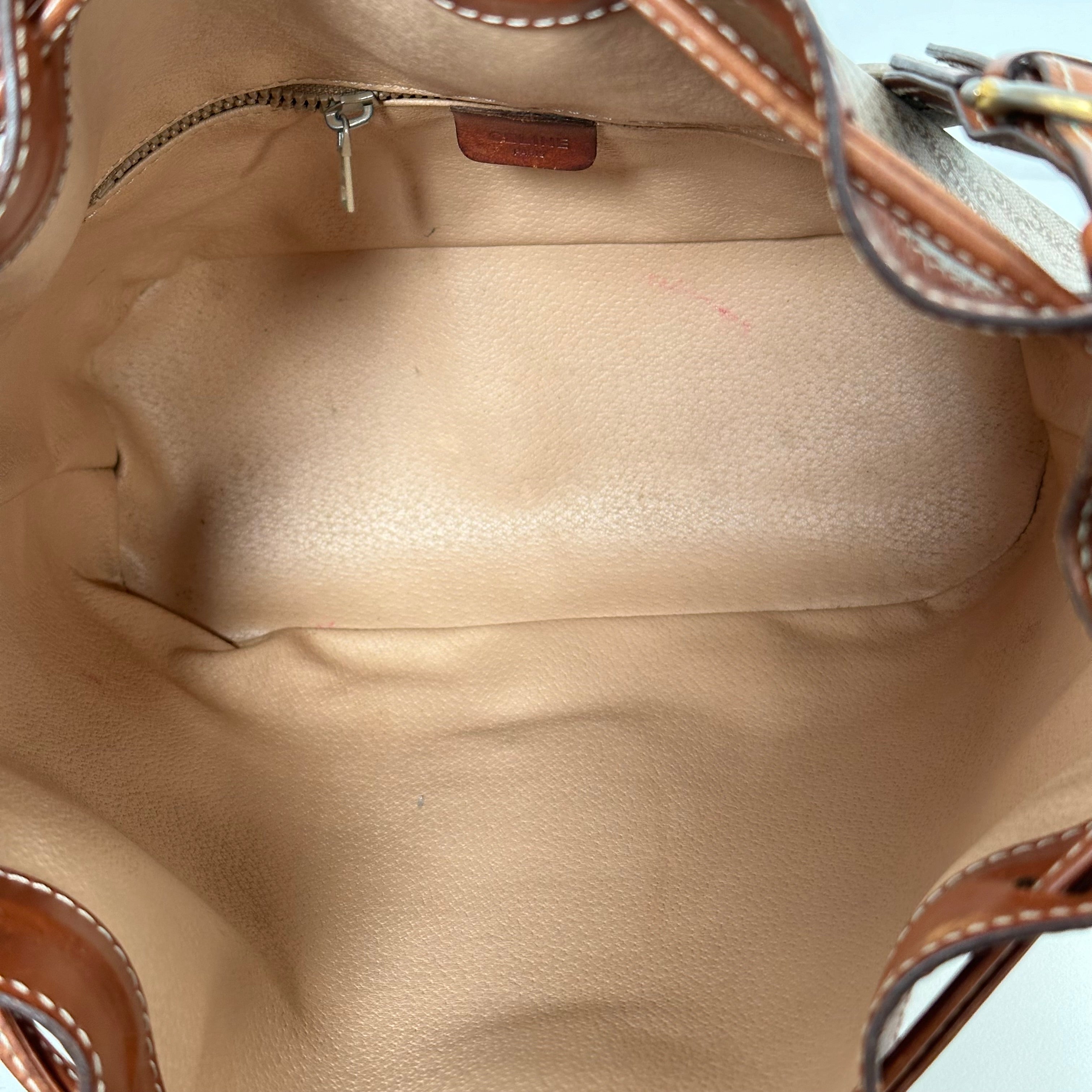 Light Macadem Bucket Bag