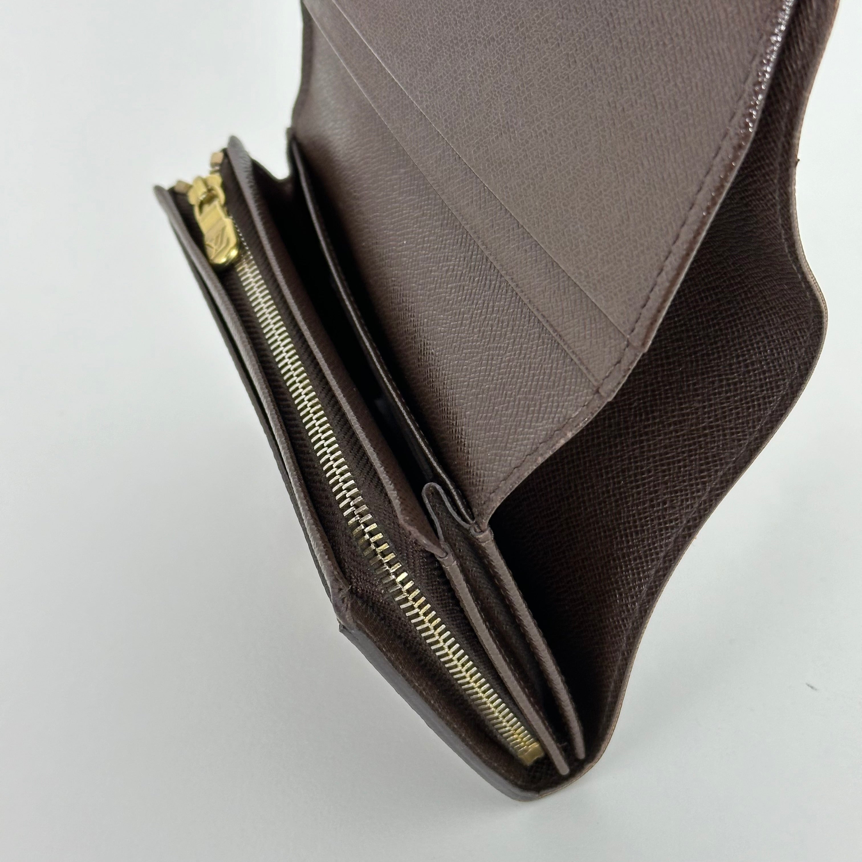 Damier Ebene Compact Wallet
