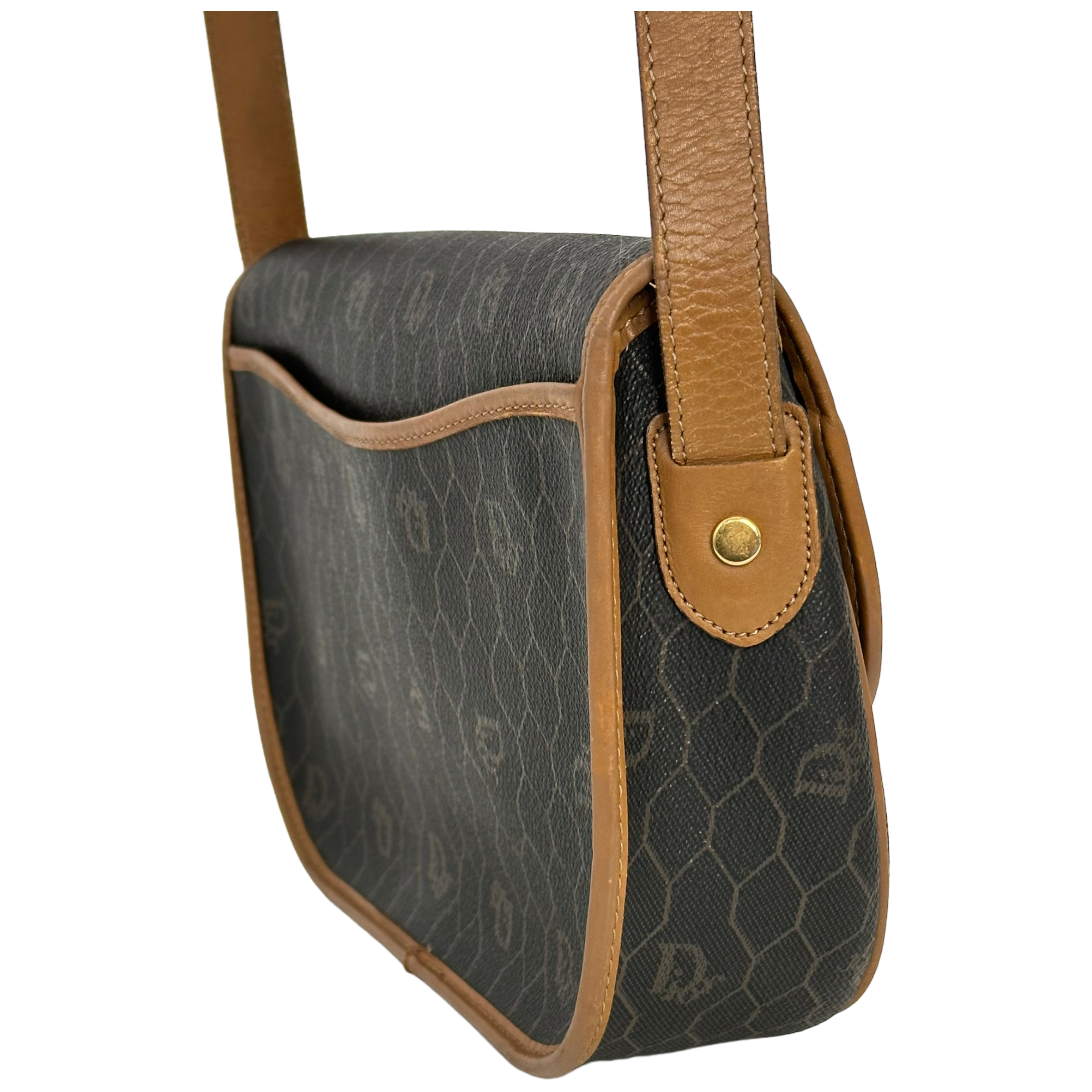 Black Honeycomb Crossbody