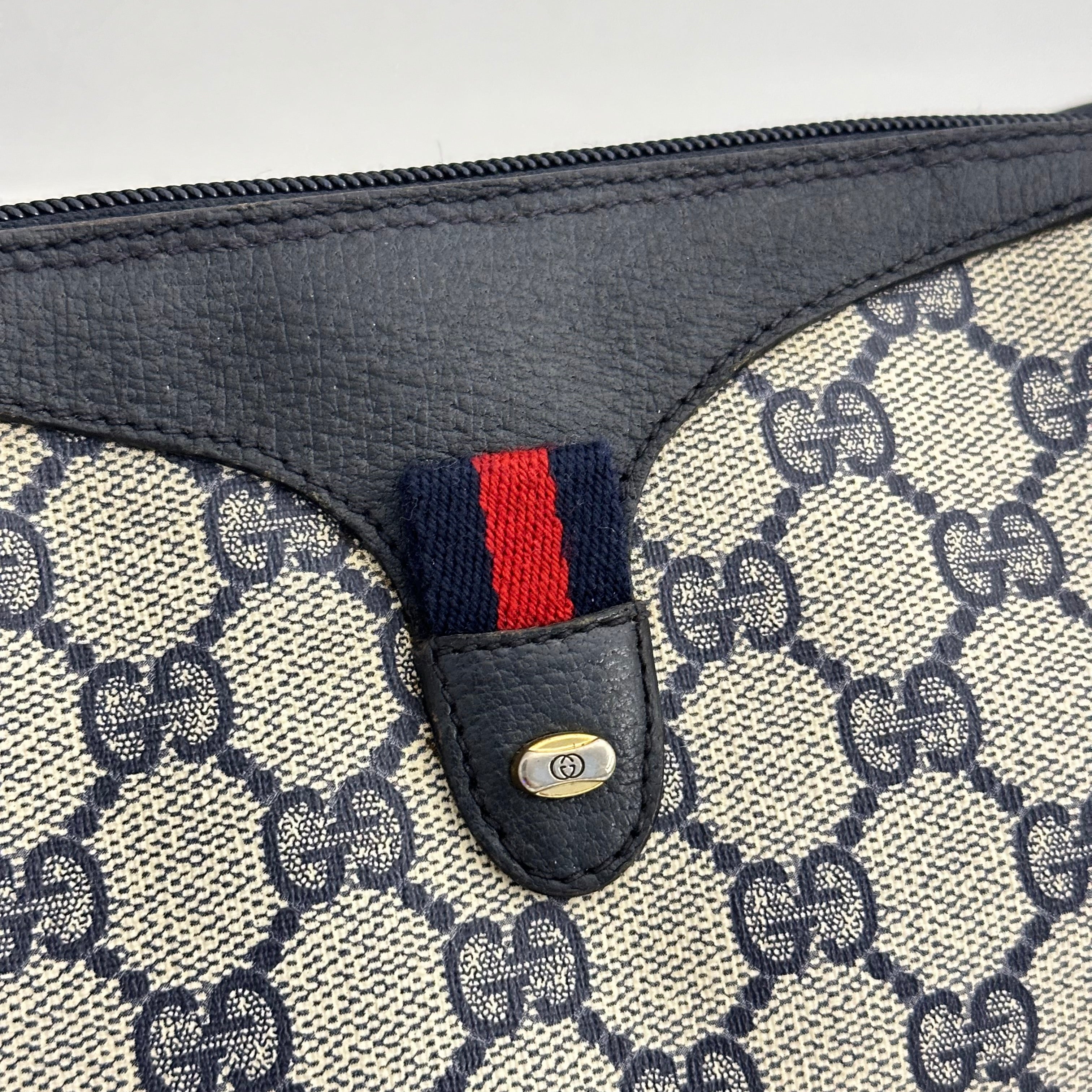 Navy GG Crossbody