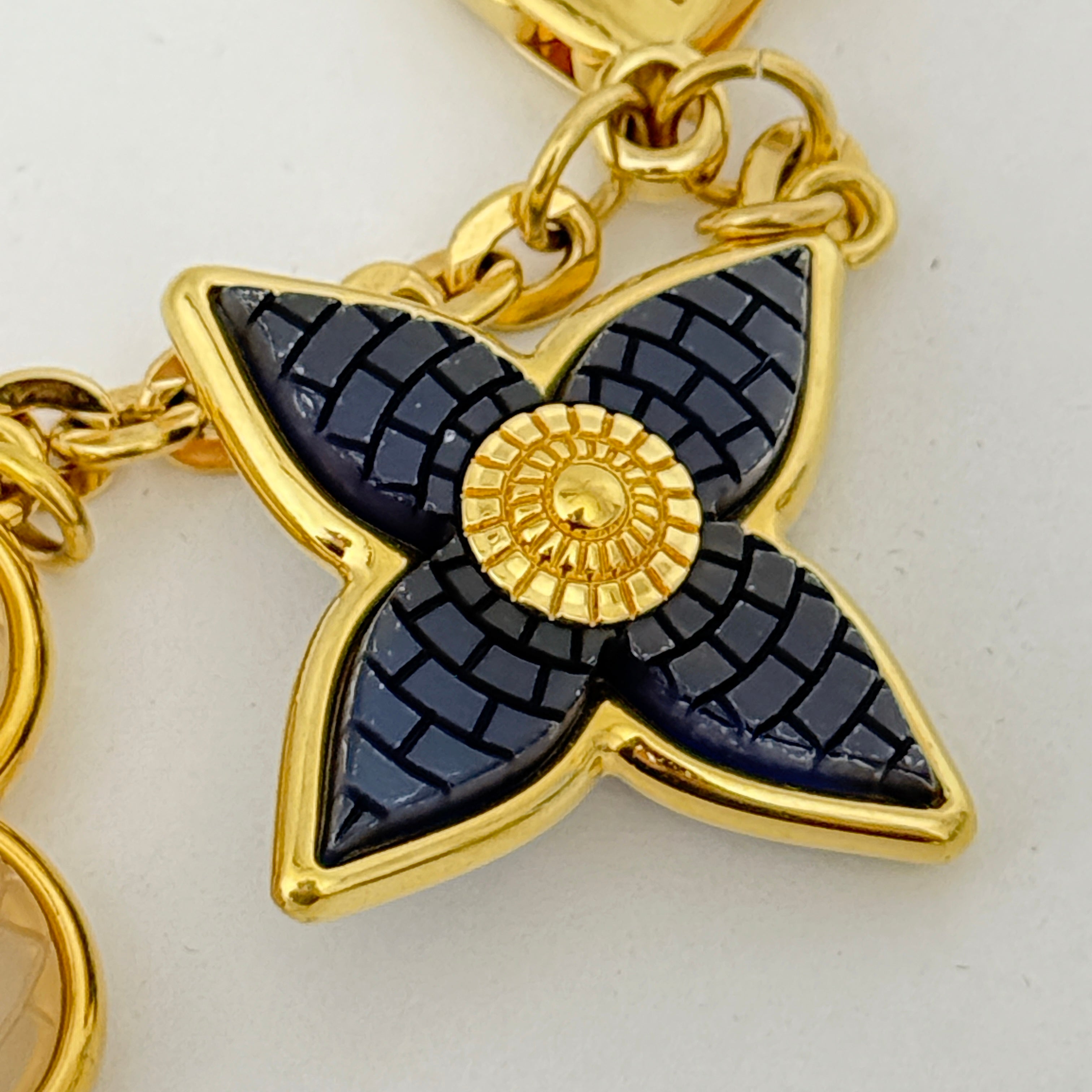 Bijoux Mosaic Fleur Bag Charm
