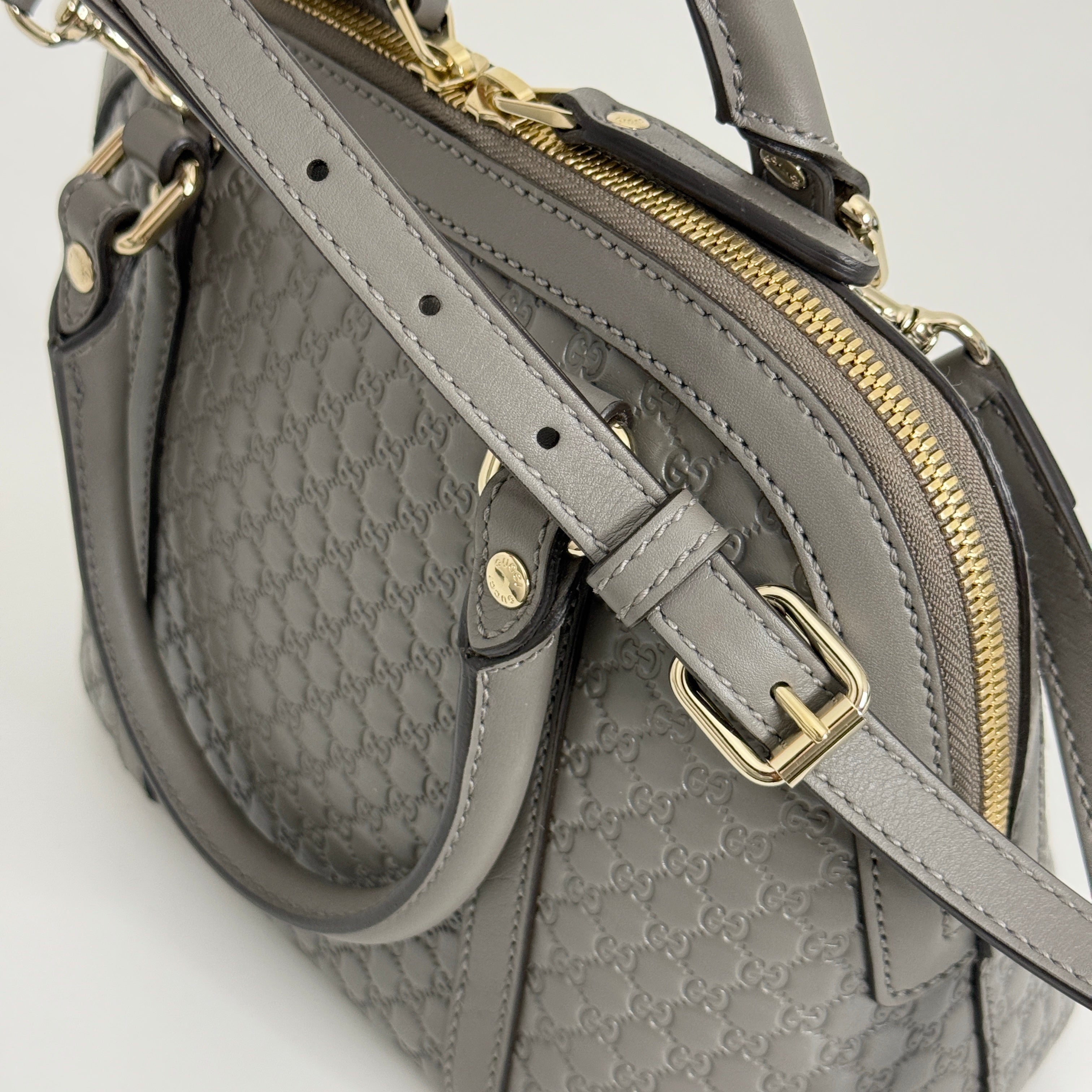 Micro Guiccissima Dome Bag
