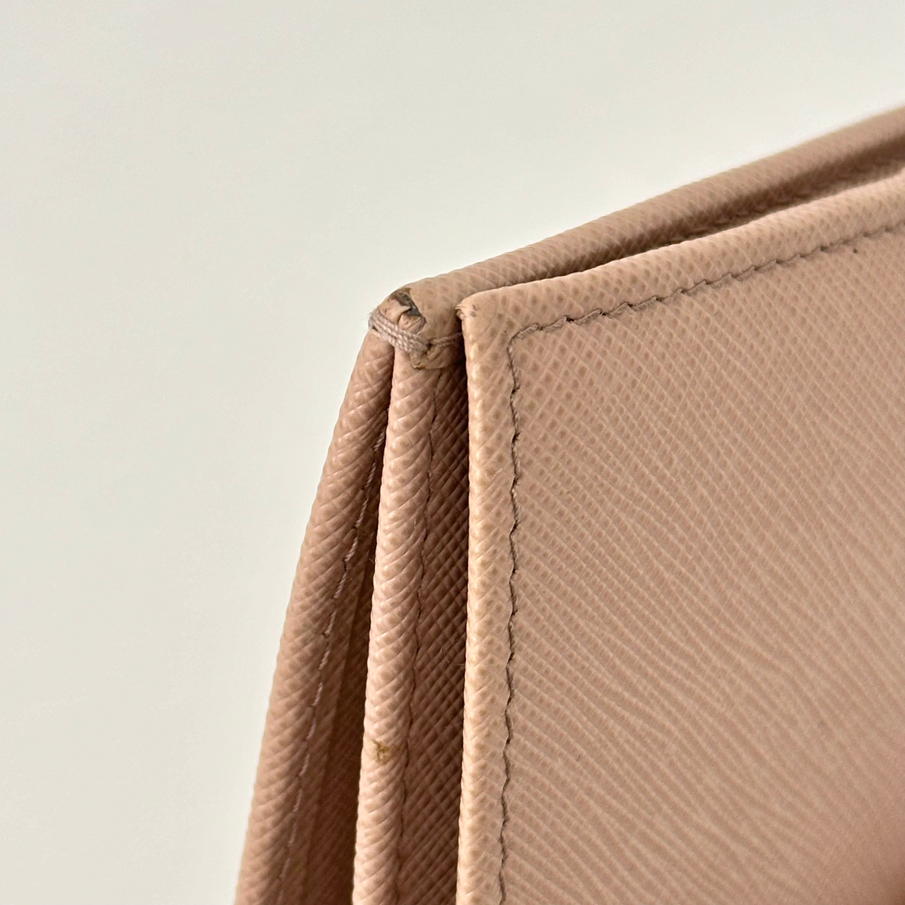 Saffiano Long Wallet