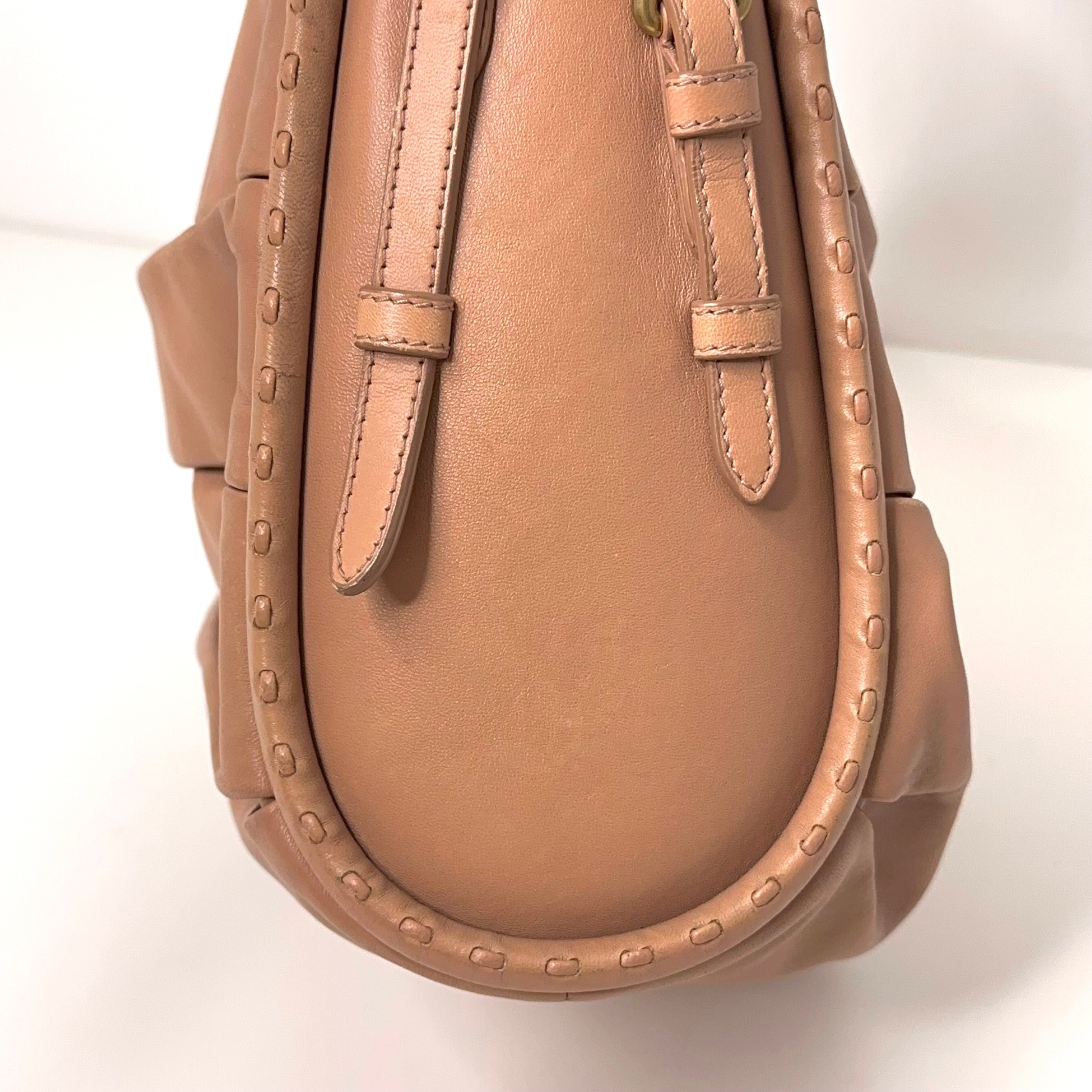 CD Soft Pink Calfskin Shoulder Bag