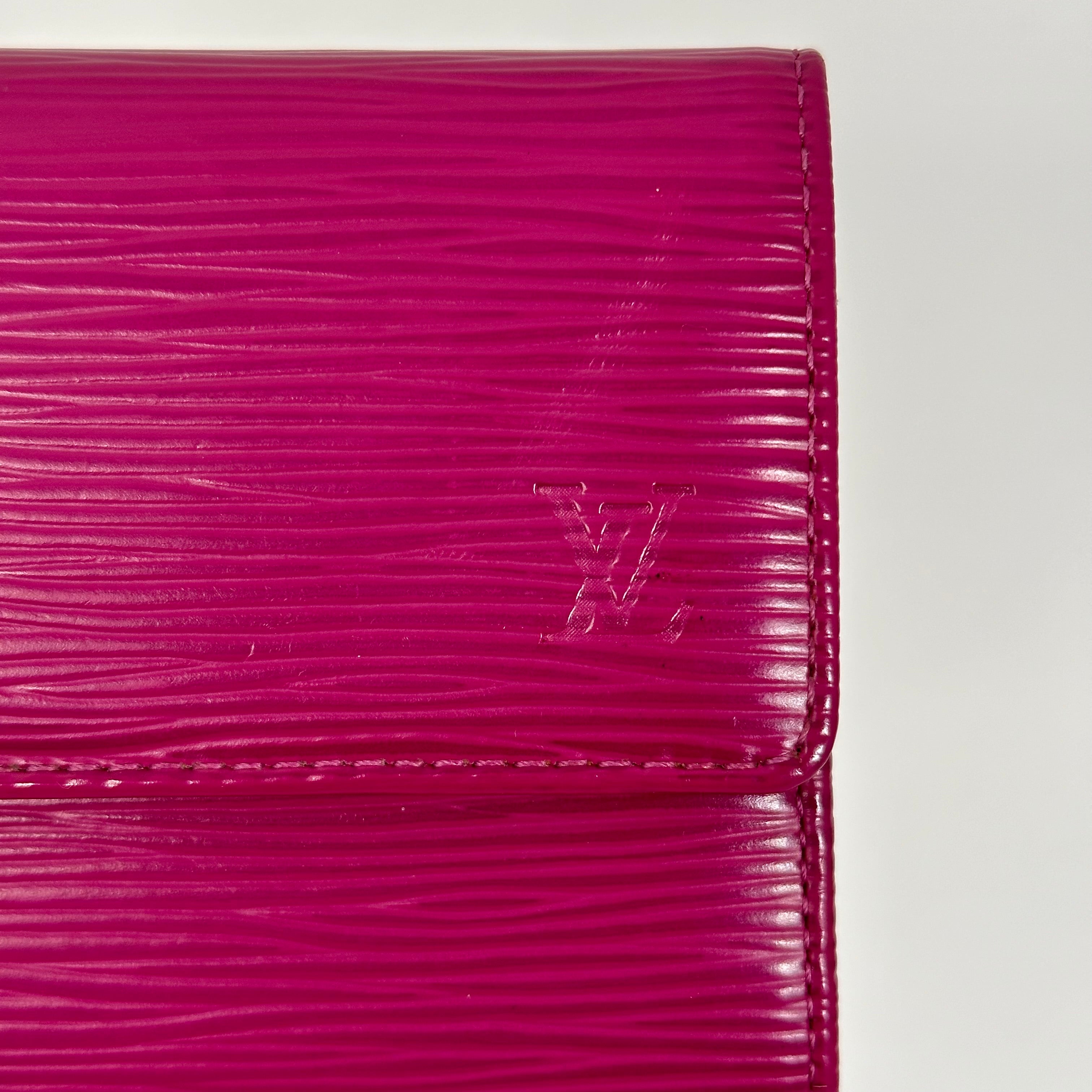 Pink Epi Long Wallet