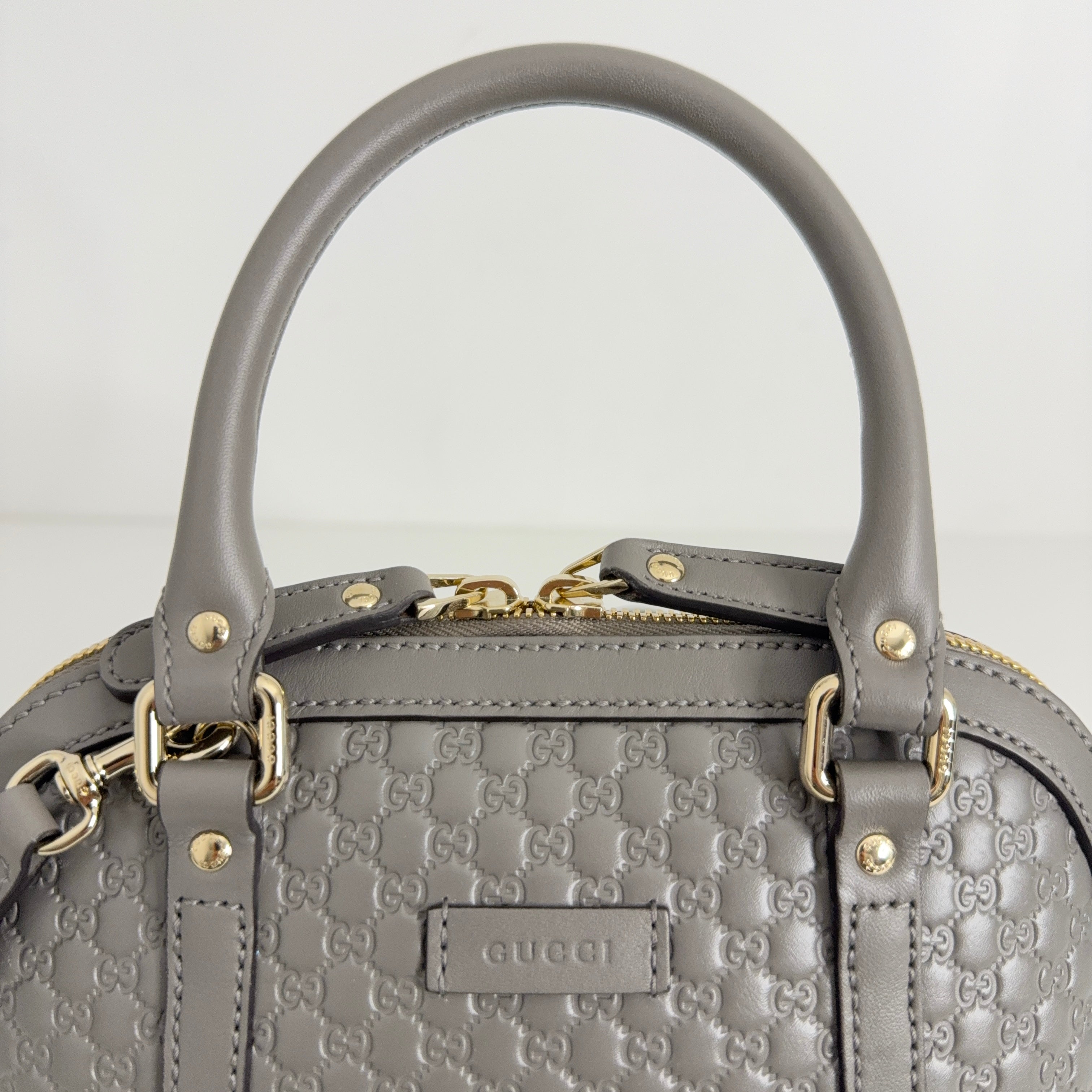 Micro Guiccissima Dome Bag