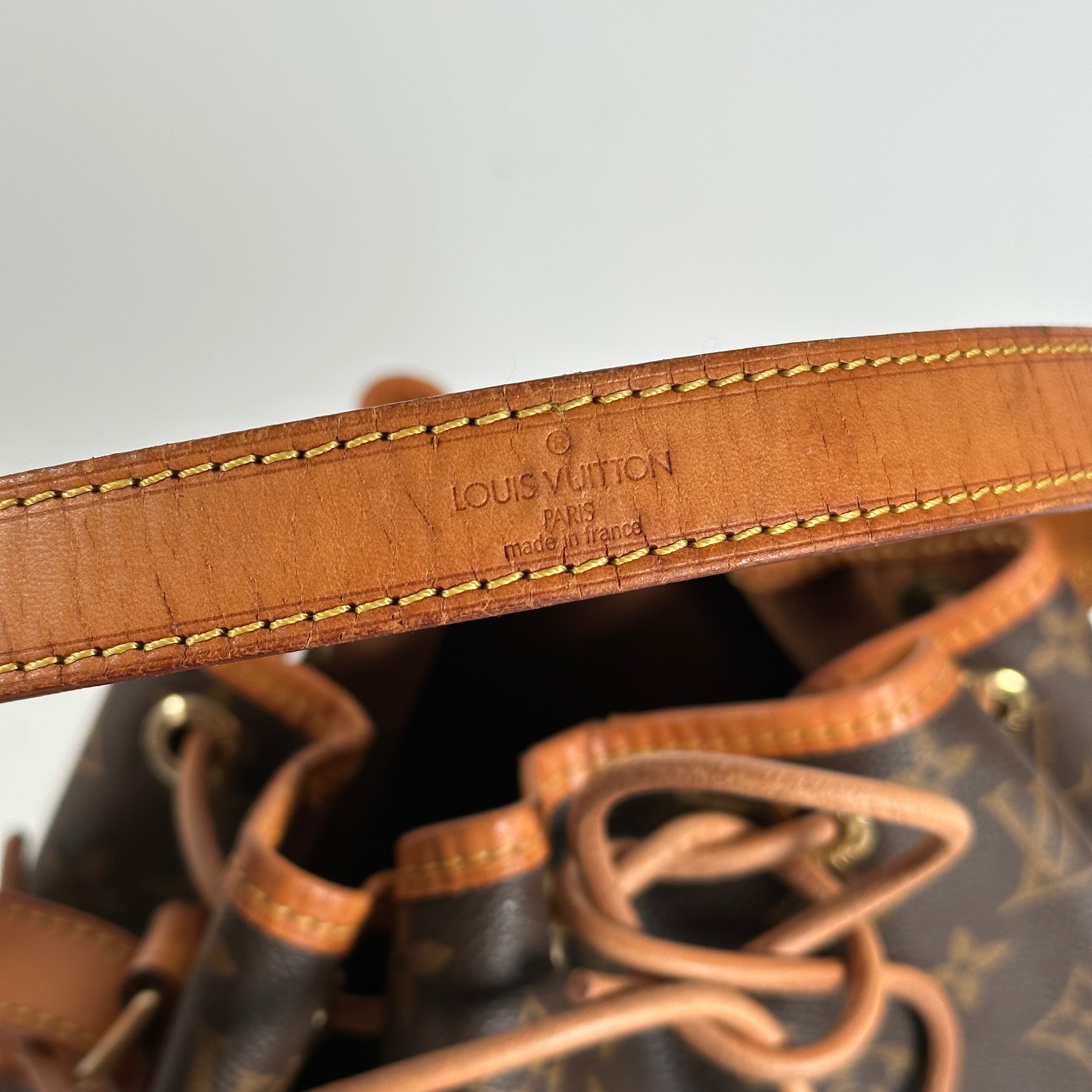 Vintage Monogram Petit Noé
