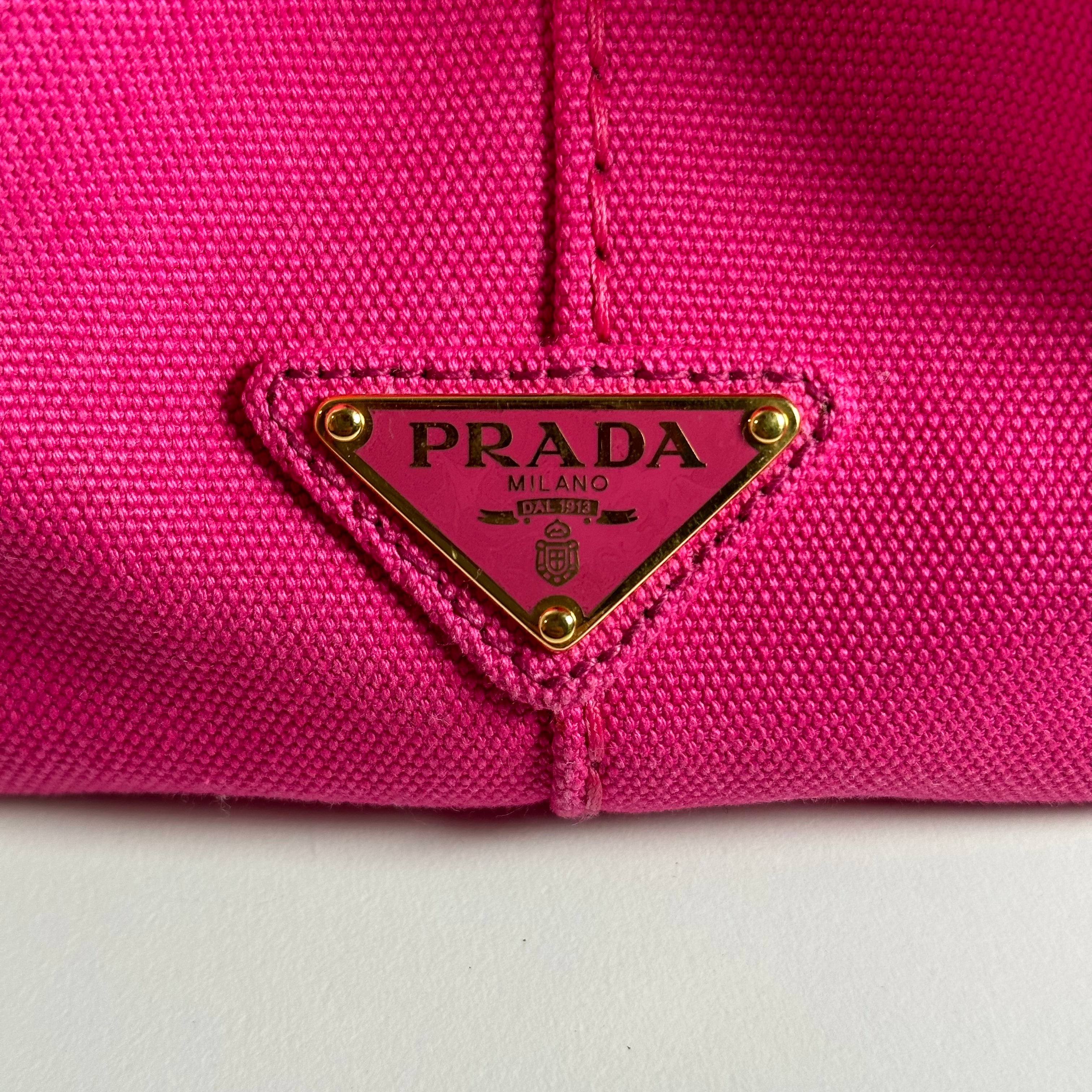 Small Pink Canapa Tote