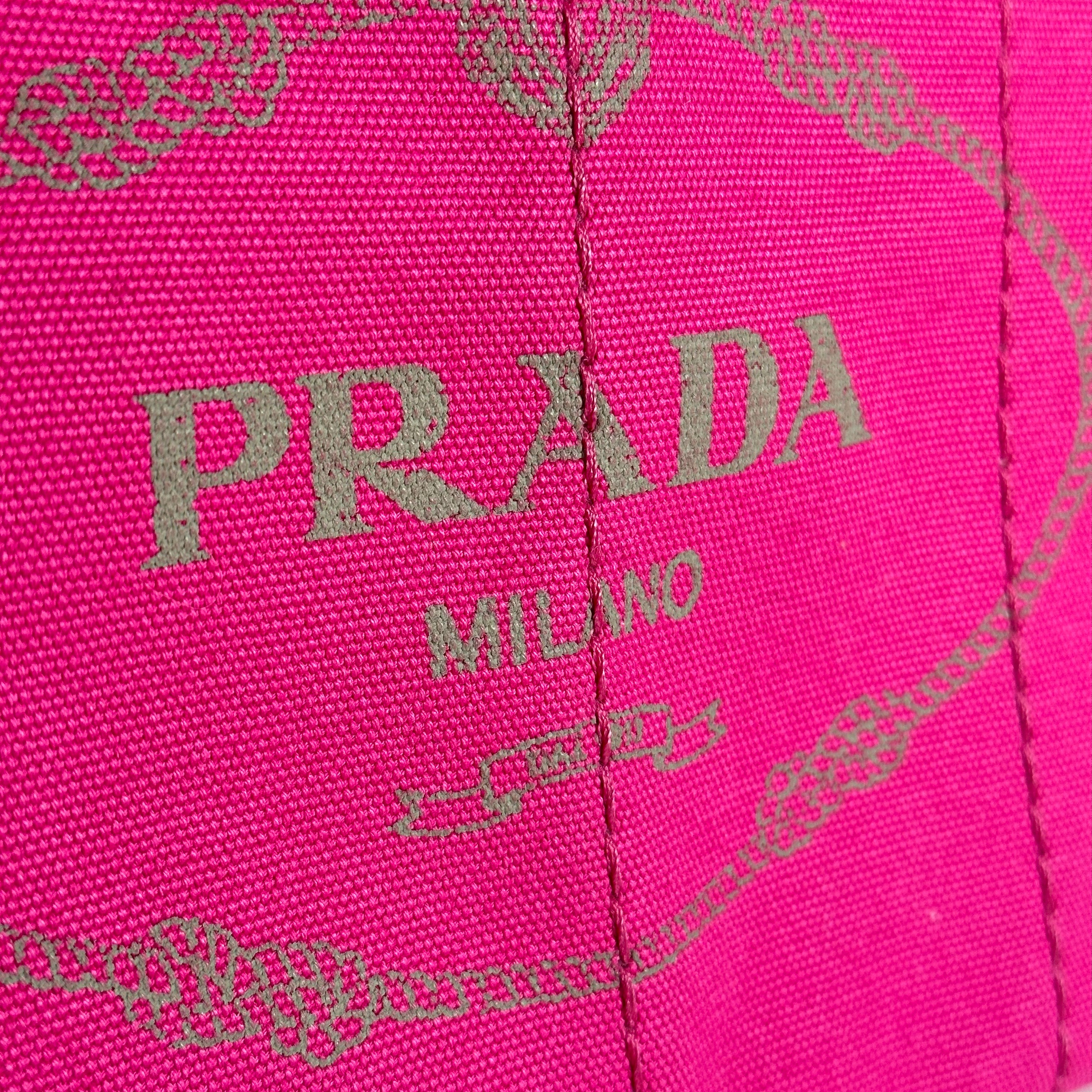 Small Pink Canapa Tote