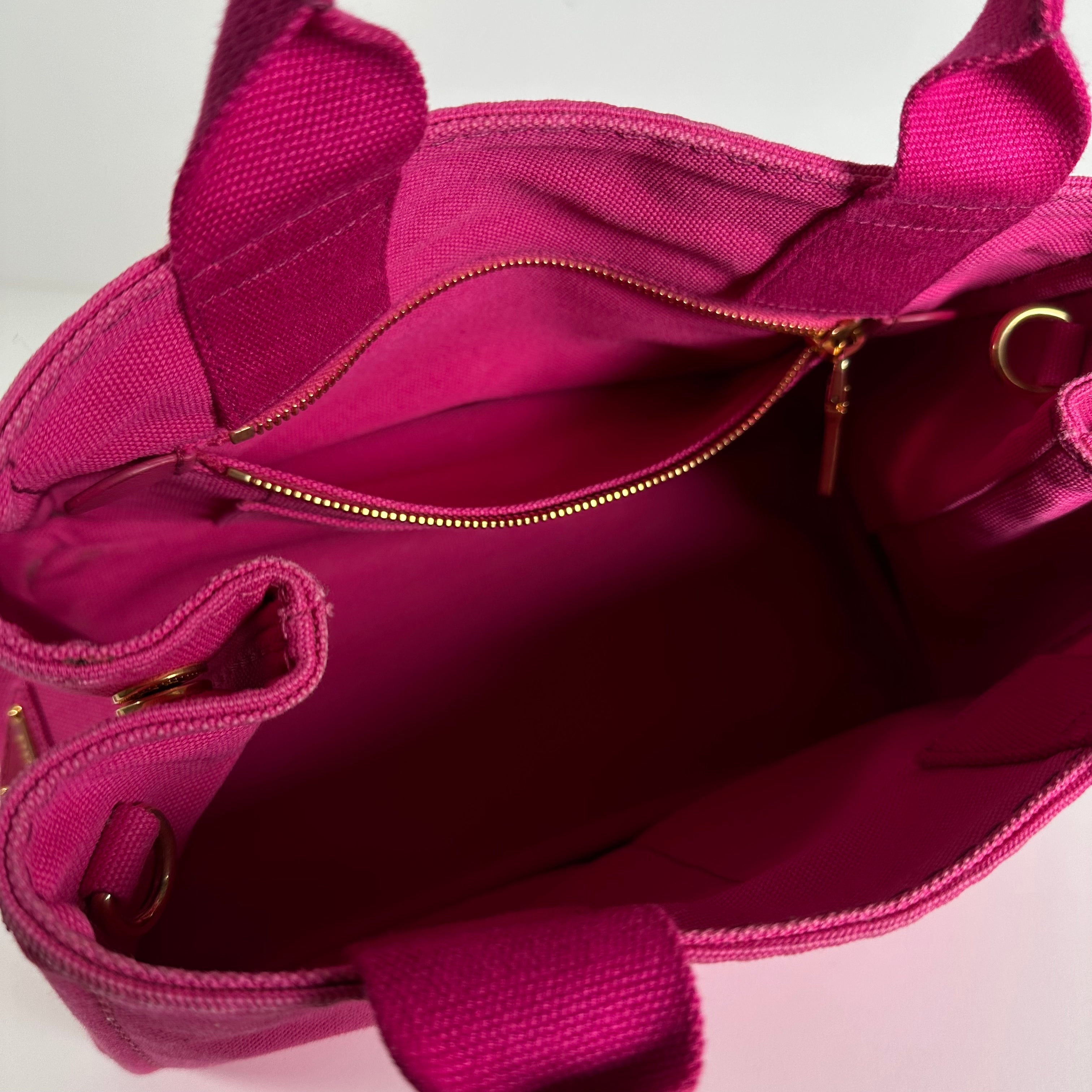 Small Pink Canapa Tote