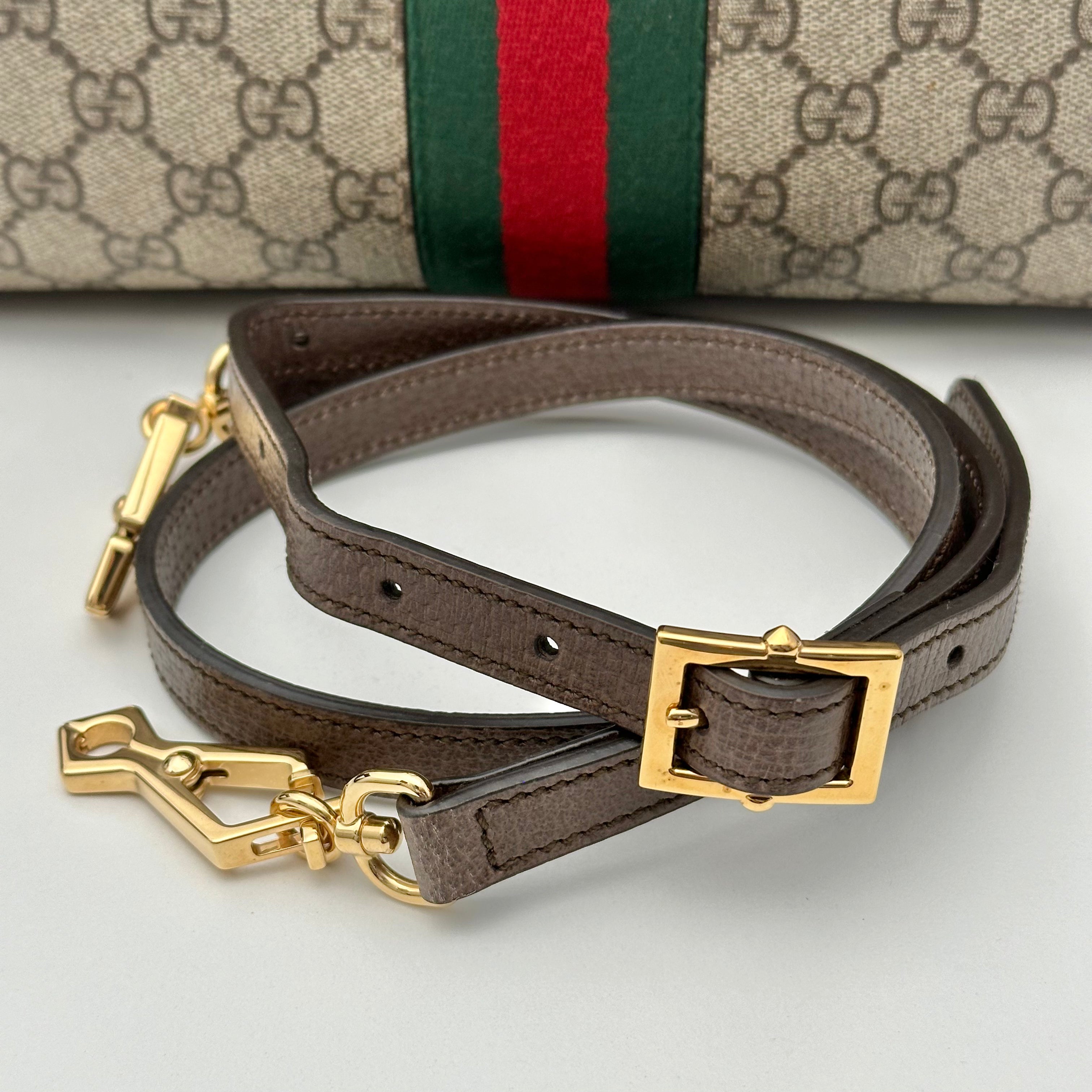 Medium Ophidia Boston Bag