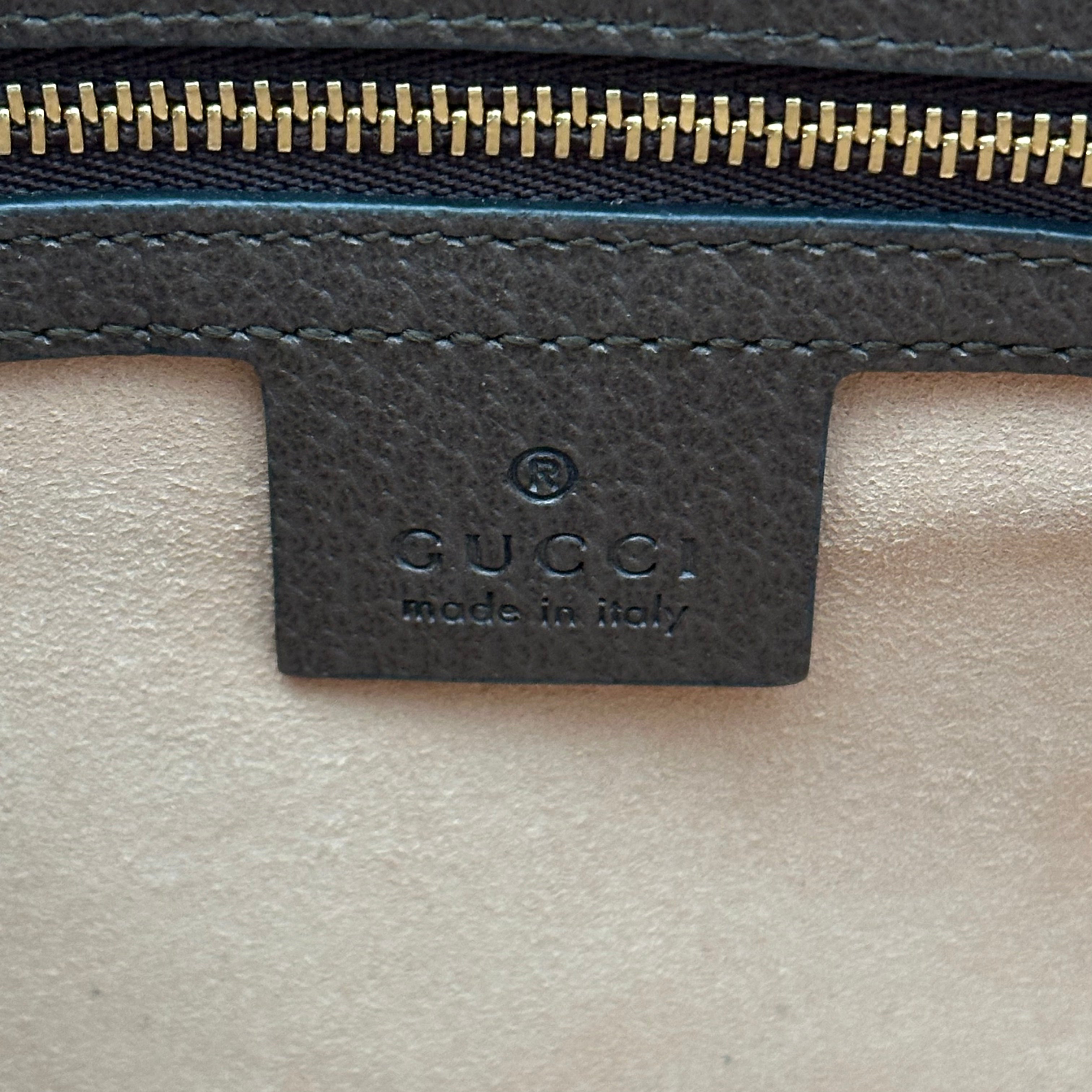 Medium Ophidia Boston Bag