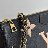 Bicolor Monogram Empreinte Leather Multi Pochette