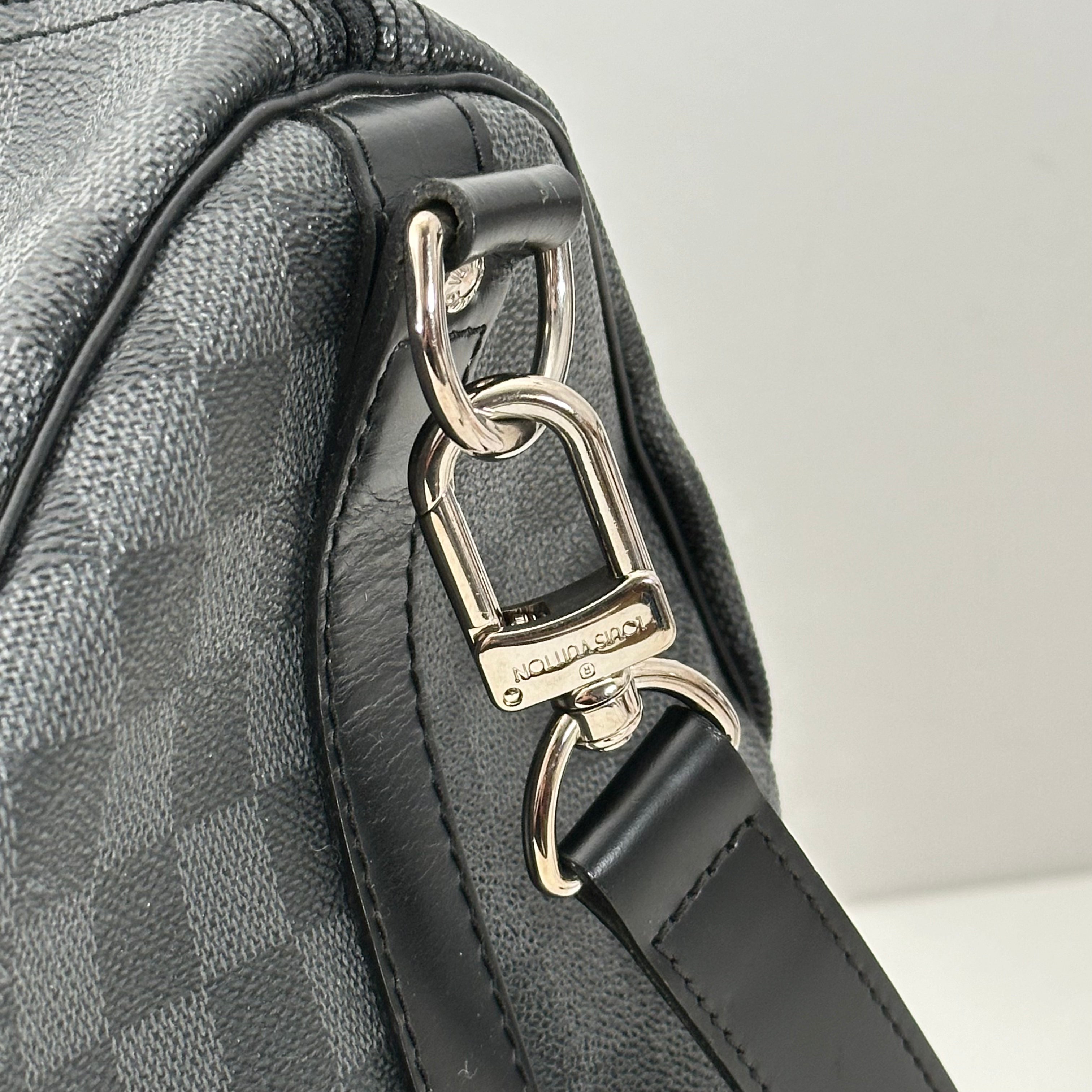 Damier Graphite Keepall Bandouliere 45