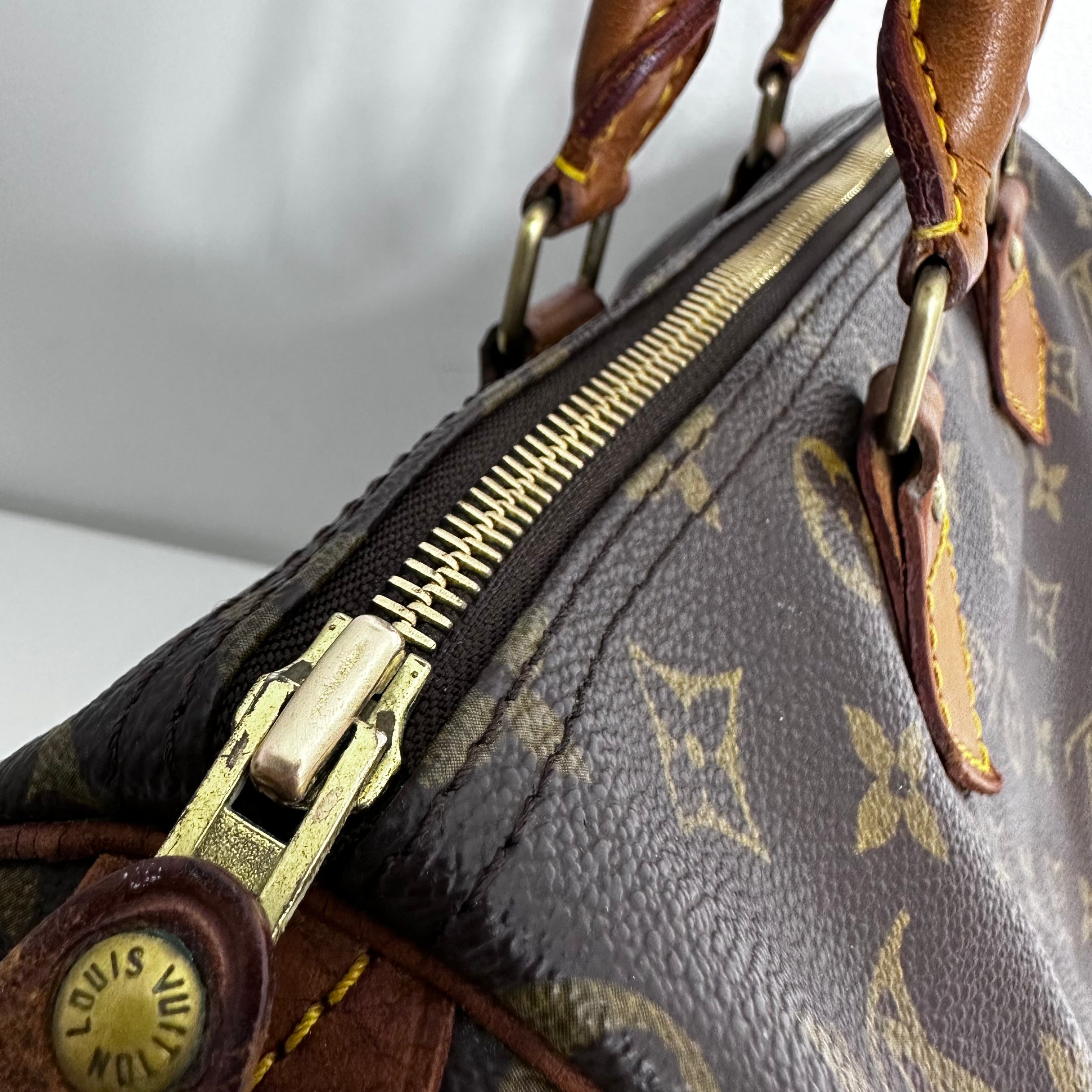 Vintage Monogram Speedy 30