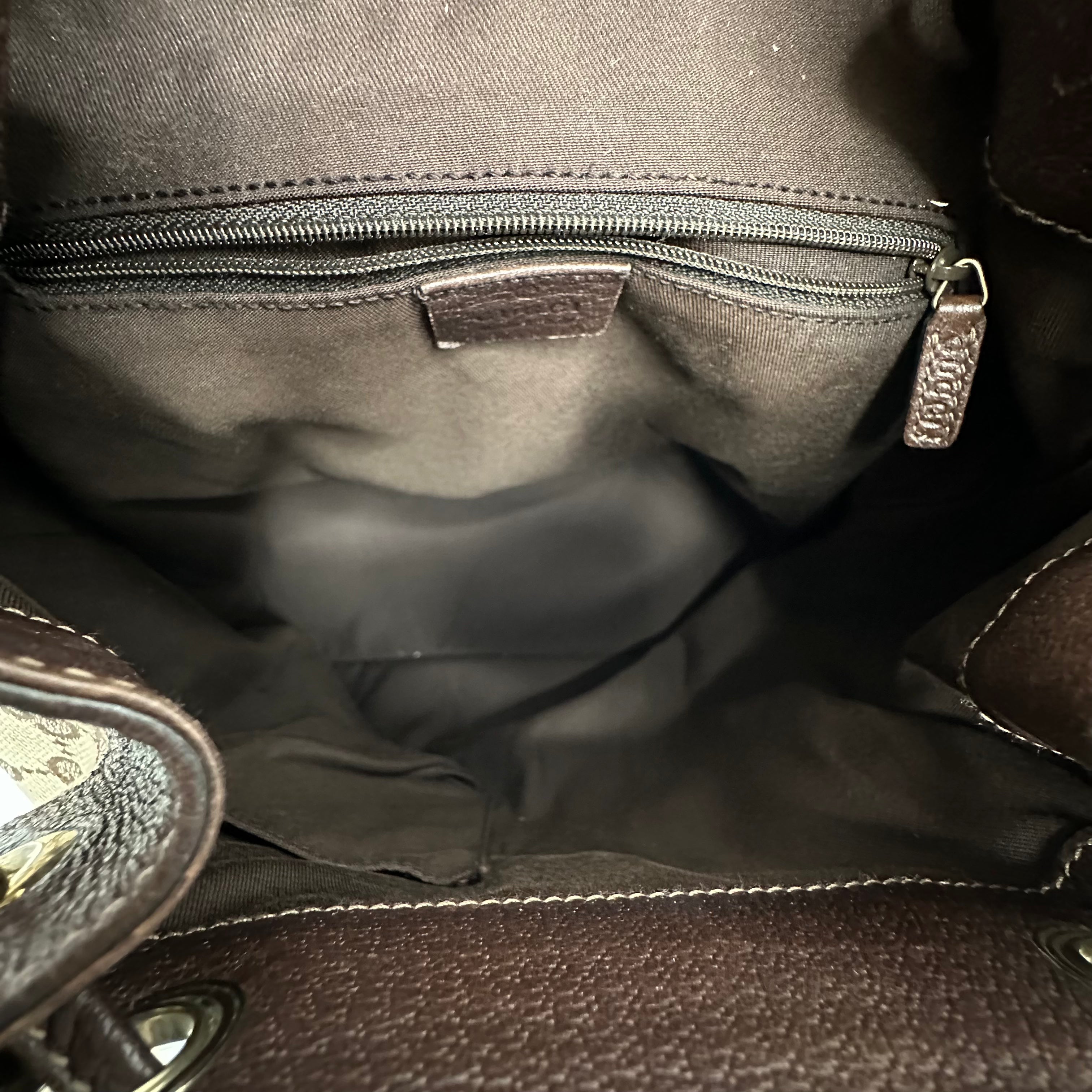 GG Canvas Backpack