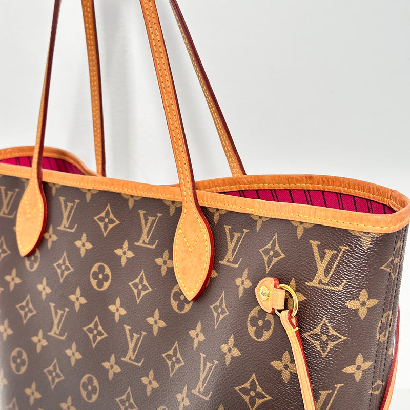 Louis Vuitton Neverfull mm Peony Monogram