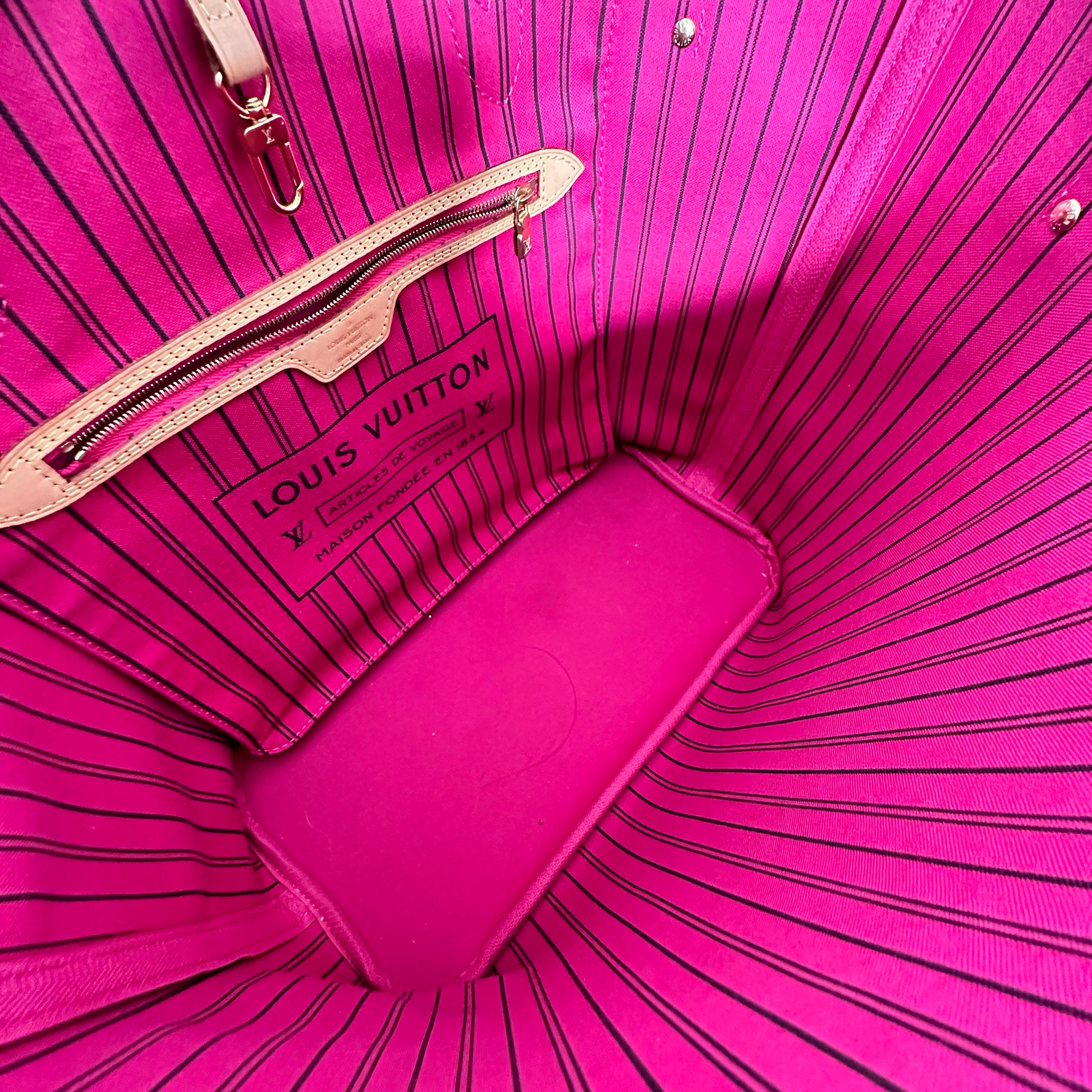 Monogram Neverfull MM - Peony