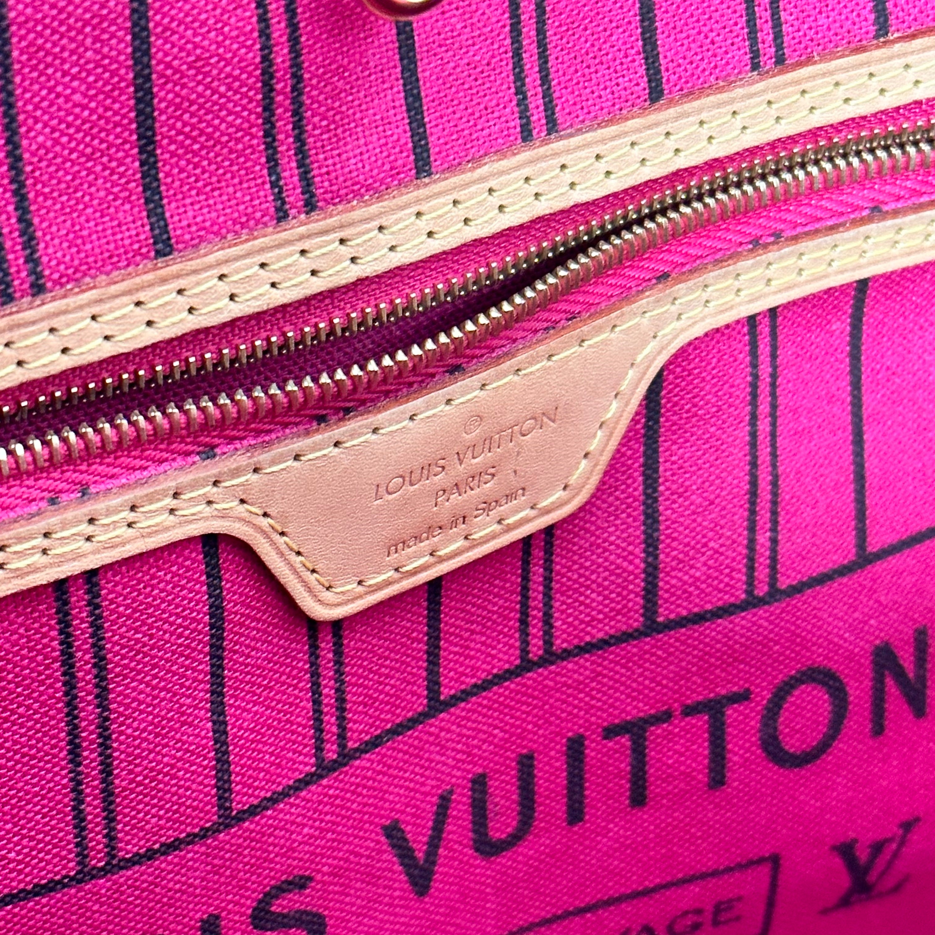 Monogram Neverfull MM - Peony