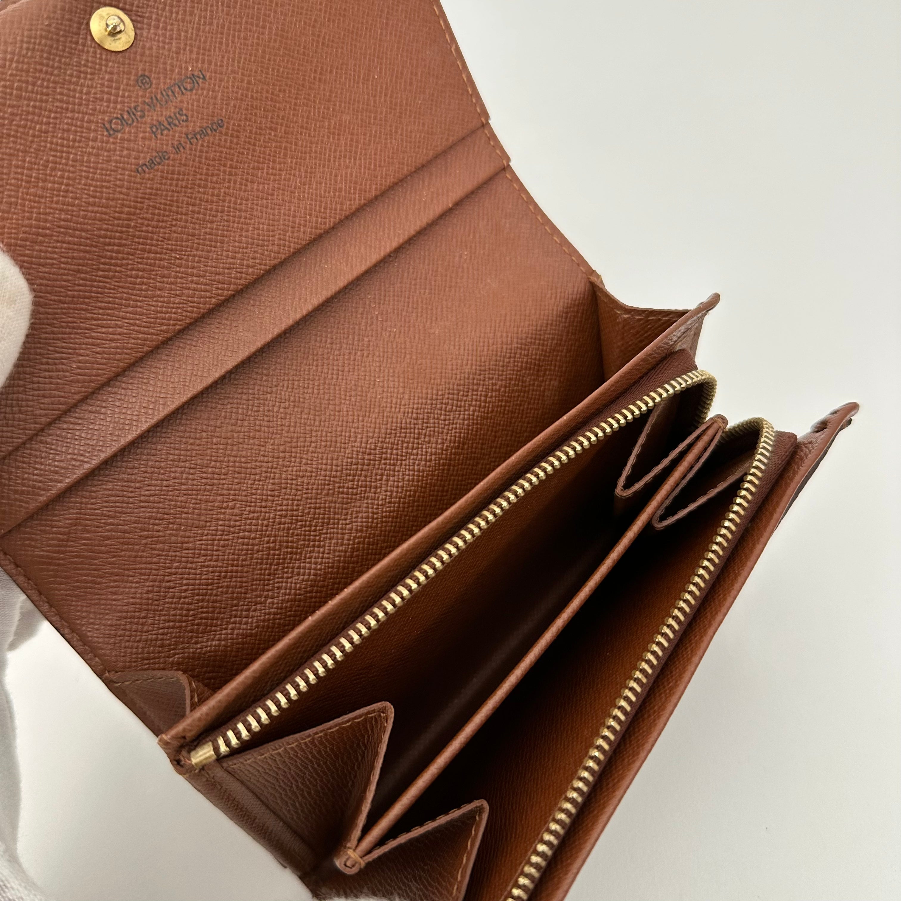Monogram Compact Wallet
