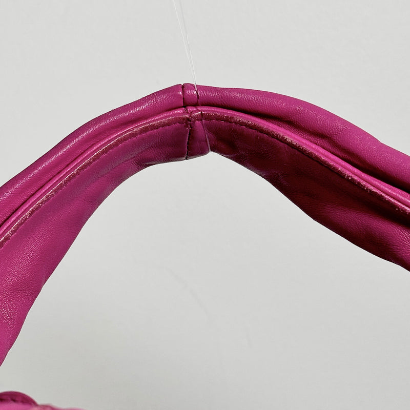Pink Intrecciato Hobo
