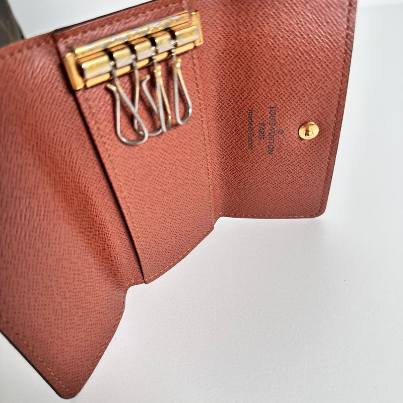 Monogram Trousse Toilette 28 & Monogram Key Holder BUNDLE