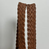 Caramel Braided Hobo Bag