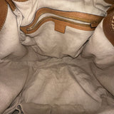 Caramel Braided Hobo Bag