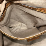 Caramel Braided Hobo Bag