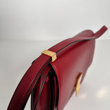 Medium Classic Bag in Box Calfskin Red