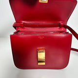 Medium Classic Bag in Box Calfskin Red