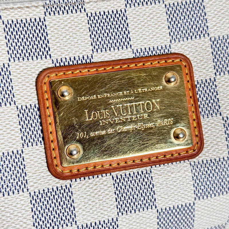 Pochette Eva Damier Azur