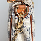 Pochette Eva Damier Azur