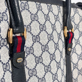Vintage Navy Supreme Handbag