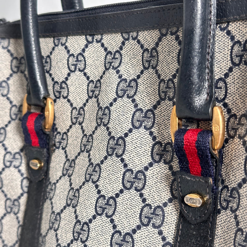 Vintage Navy Supreme Handbag