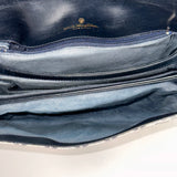 Navy GG Web Crossbody