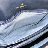 Navy GG Web Crossbody
