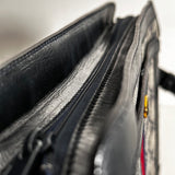 Vintage Navy and Red Stripe Shoulder Bag