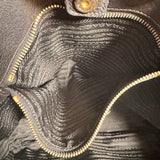Dark Charcoal Vitello Daino Hobo Tote
