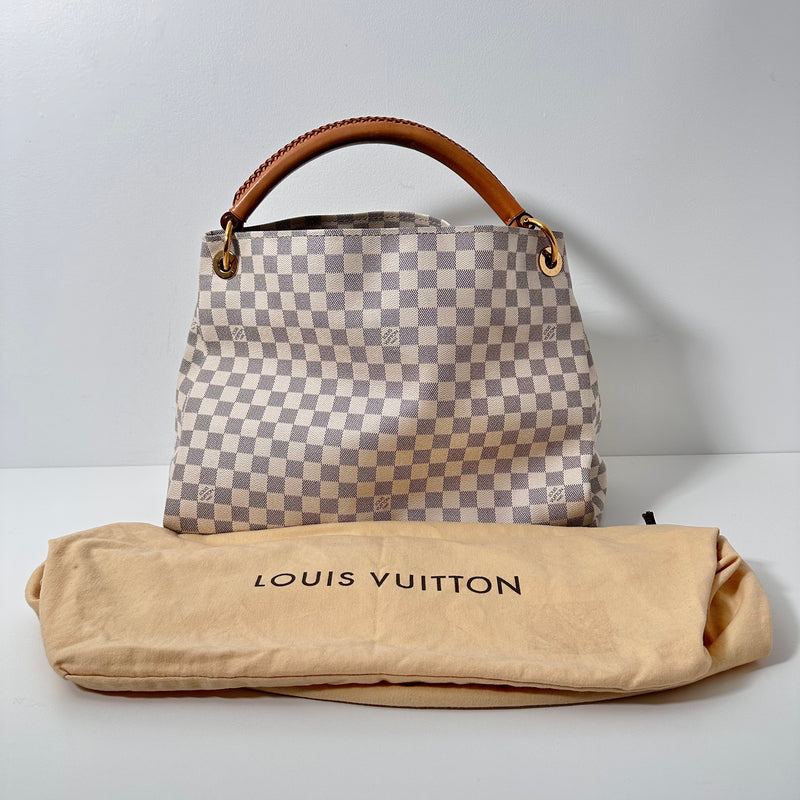 Damier Azur Artsy MM