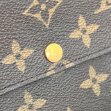 Monogram Wallet with Chain