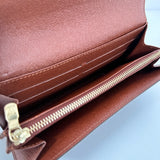 Monogram Wallet with Chain