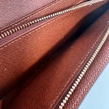 Monogram Wallet with Chain