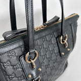 Guccissima Dark Seaweed Green Tote
