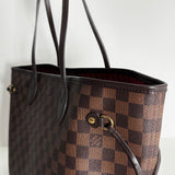 Damier Ebene Neverfull MM w/ Pouch