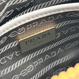 Light Grey Bandoliera Nappa Gaufre Bag