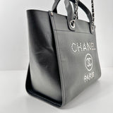 Medium Studded Deauville Shopping Bag